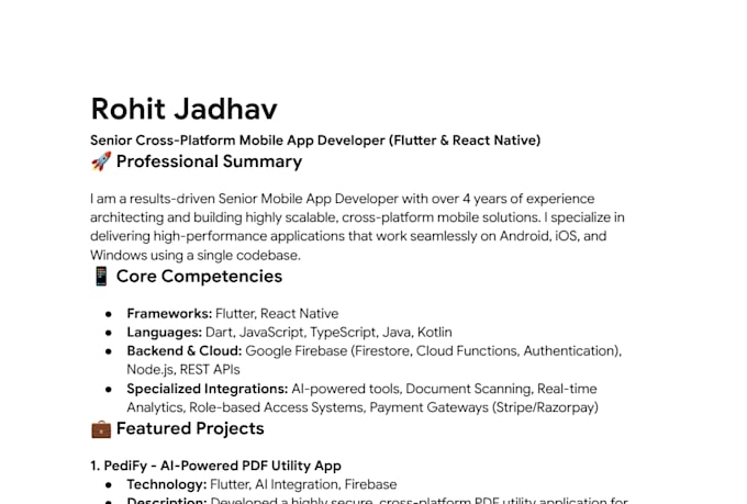 develop cross platform mobile apps using flutter and react native